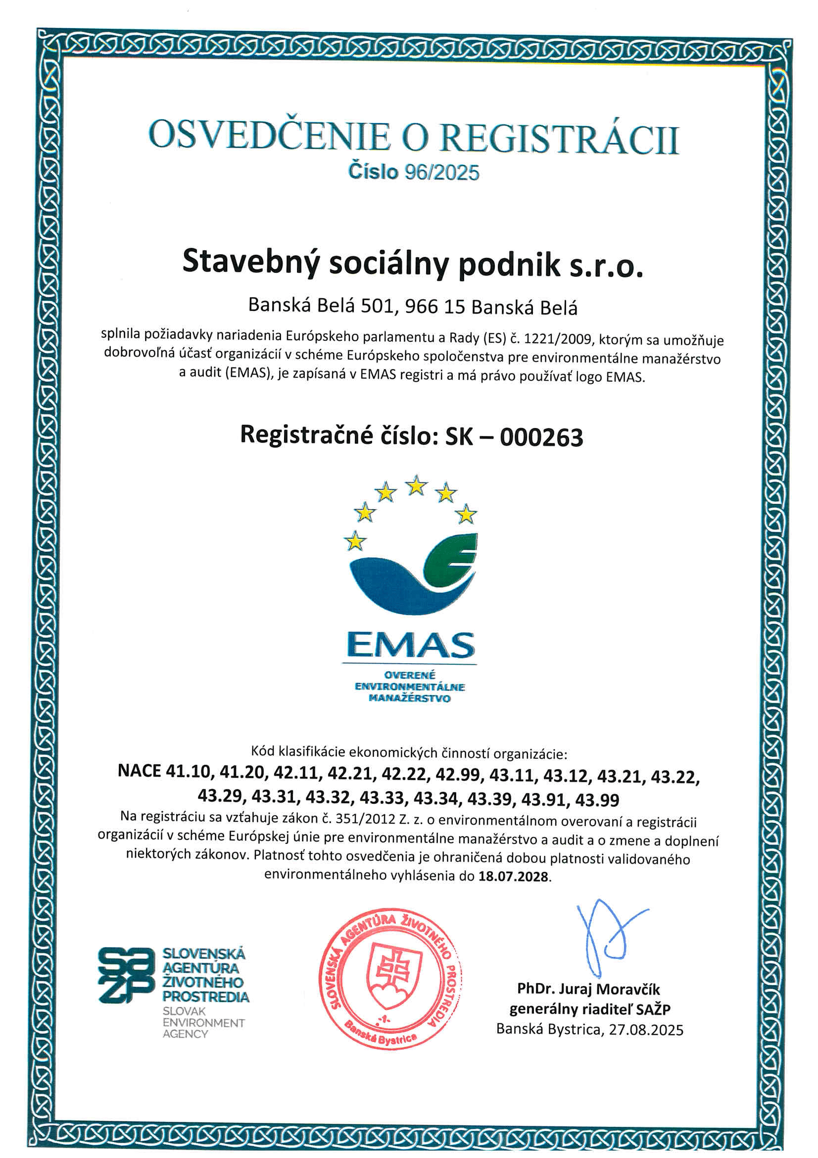 Dosiahnuté certifikáty 3